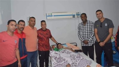 بلدية المحلة يتكفل بعلاج أحمد السعدني