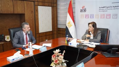 وزيرة التخطيط تناقش مع اليونيسف قضايا الطفل في cop27