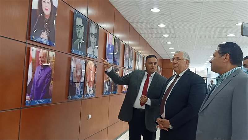 وزير الزراعة في متحف