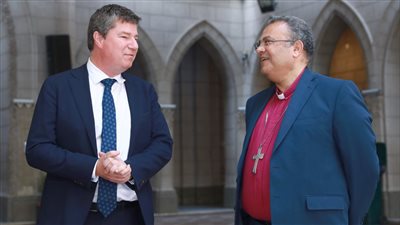 رئيس الإنجيلية للسفير البلجيكي: نعمل من أجل تأصيل الاعتدال والقيادة السياسية تؤمن بذلك