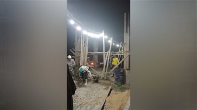 تنفيذ إزالات لأبنية مخالفة في المهد بالشرقية 