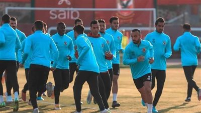 أخبار الأهلي| الفريق الأحمر يختتم تدريباته استعدادًا لمواجهة المصري البورسعيدي 