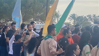 وصول جثمان القمص أرسانيوس وديد لدير مارمينا بالإسكندرية لدفنه مع شهداء كنيسة القديسين