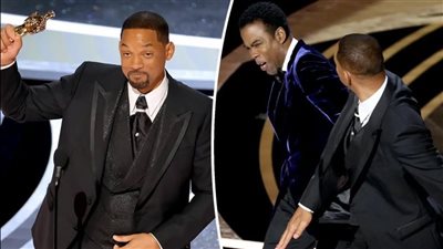 أخبار الفن | منع ويل سميث من دخول الأوسكار حتى 2032.. وأحمد السعدني يبكي بعد عرض صورة زوجته الراحلة