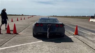 تعرف على سرعة سيارات كورفيت توين توربو | فيديو