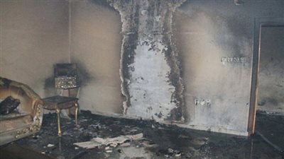 إصابة شقيقين بحريق شقة سكنية في بني سويف