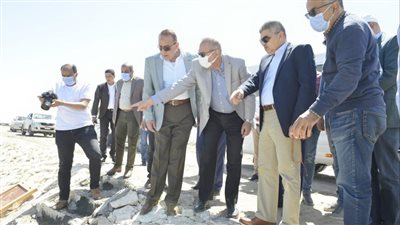 أسامة ربيع يشهد بدء استزراع أسماك دنيس وبلطي بإجمالي ٢،٥ مليون زريعة