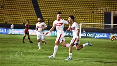 الزمالك يتقدم بهدف على المقاصة بالشوط الأول