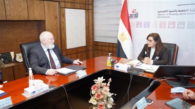 وزيرة التخطيط تبحث التعاون مع نائب الرئيس التنفيذي للمفوضية الأوروبية 