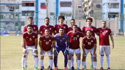 كأس مصر، تشكيل النصر في مواجهة بيراميدز