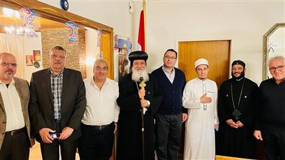 الأنبا جوزيف أسقف أفريقيا يشارك في حفل إفطار السفارة المصرية بناميبيا