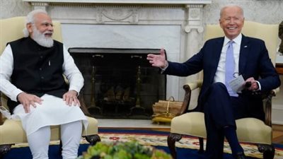 لبحث العملية الروسية.. اجتماع افتراضي بين بايدن ورئيس الوزراء الهندي 