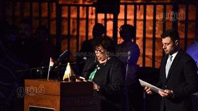 وزيرة الثقافة ومدير الإيسيسكو يفتتحان فعاليات القاهرة عاصمة الثقافة الإسلامية 2022 | فيديو