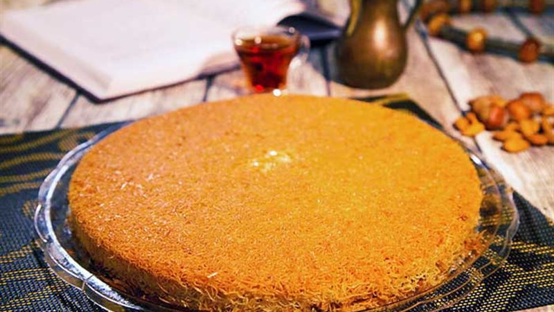 كنافة بالمانجو 