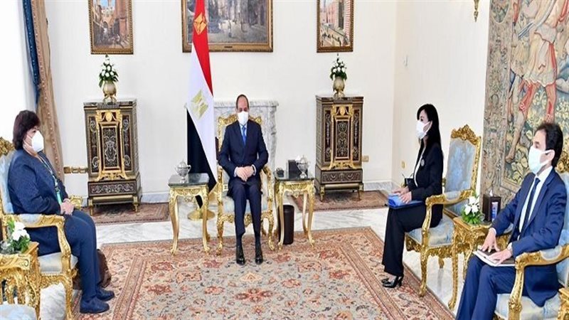 لقاء الرئيس بسماح