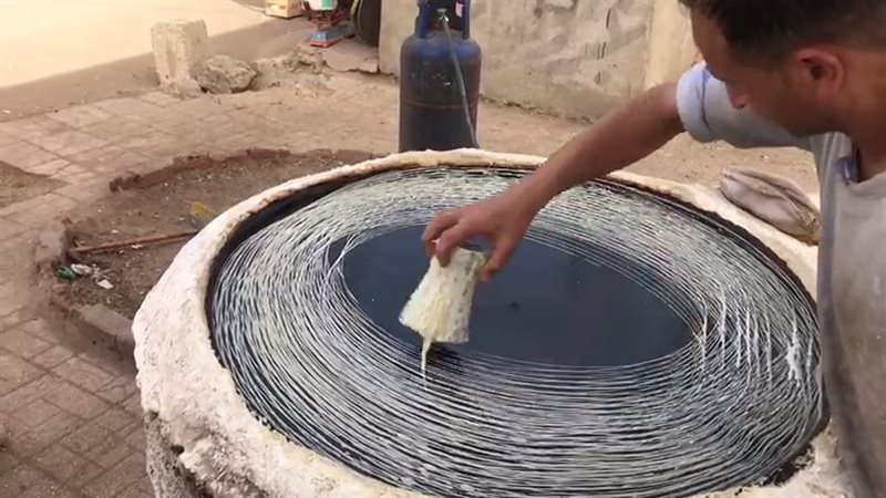 صناعة الكنافة 