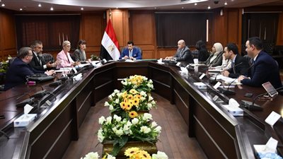 وزير الرياضة يلتقي ممثلي منظمات الأمم المتحدة 