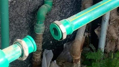 حملات مكبرة لضبط وصلات المياه الخلسة 