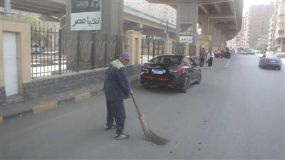 رفع 8151 طن مخلفات قمامة بثلاثة أحياء في الجيزة | صور