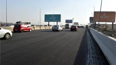 انتهاء أعمال رصف وتطوير محور بن العاص بالجيزة | فيديو