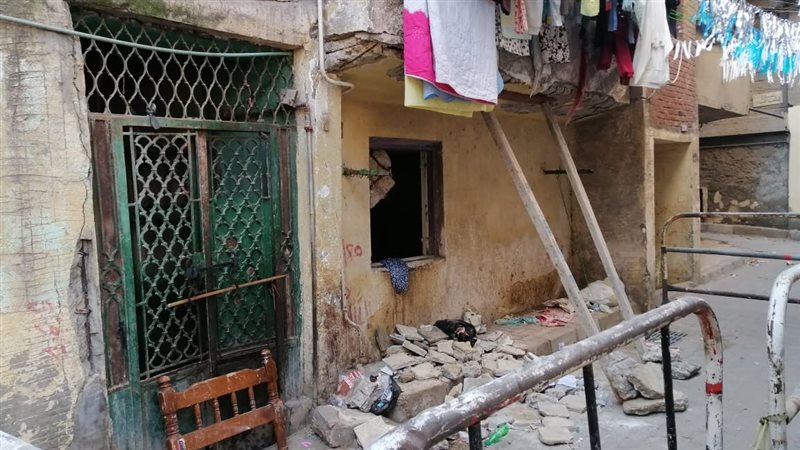 العقار المنهار بالإسكندرية
