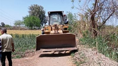  تنفيذ 5 حالات إزالة لأبنية مخالفة فى الشرقية 