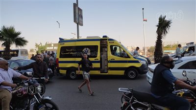 مصرع شخص وإصابة آخرين إثر حادث تصادم سيارتين بطريق طنطا - كفرالزيات