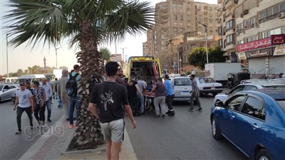 تفاصيل إصابة شخصين في حادث تصادم بالدقهلية