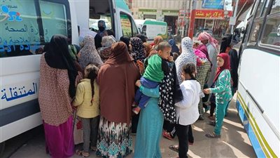 الكشف على 1943 مواطنا خلال قافلة طبية بالإسماعيلية | صور