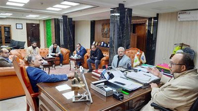 مياه سوهاج تبحث خطة عمل مشروع القرض الدوار بالقرى 