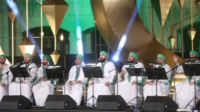 الحضرة الصوفية تخلق حالة من السمو الوجدانى.. وبراس ساوند تبدع بالعربى والغربي | صور