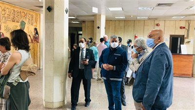 اللجنة العليا للتفتيش الأمني تتفقد مطارى أبو سمبل وأسوان
