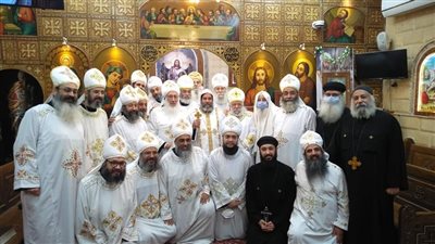 الأنبا صليب يترأس اللقاء الدوري لكهنة المحلة الكبرى