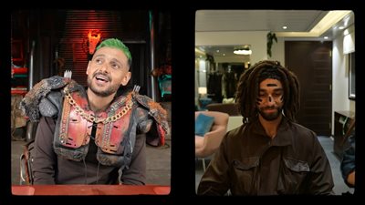 رامز جلال: عمرو السولية بقى ملك الغجر.. ونجم الأهلي: بقيت شبه النني