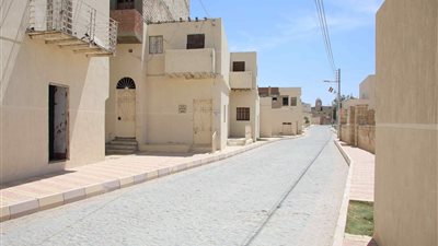 نائب محافظ  المنيا يتابع أعمال التطوير الشاملة لمسار العائلة المقدسة بجبل الطير