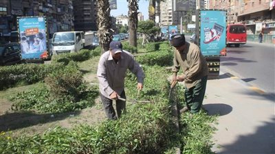 رفع  8542  طن مخلفات بشمال الجيزة| صور