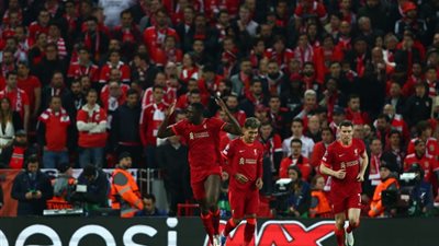 ليفربول يتقدم بالهدف الأول في شباك بنفيكا 