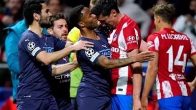 عقوبات مشددة عقب أحداث مباراة أتليتكو مدريد ومانشستر سيتي | فيديو 