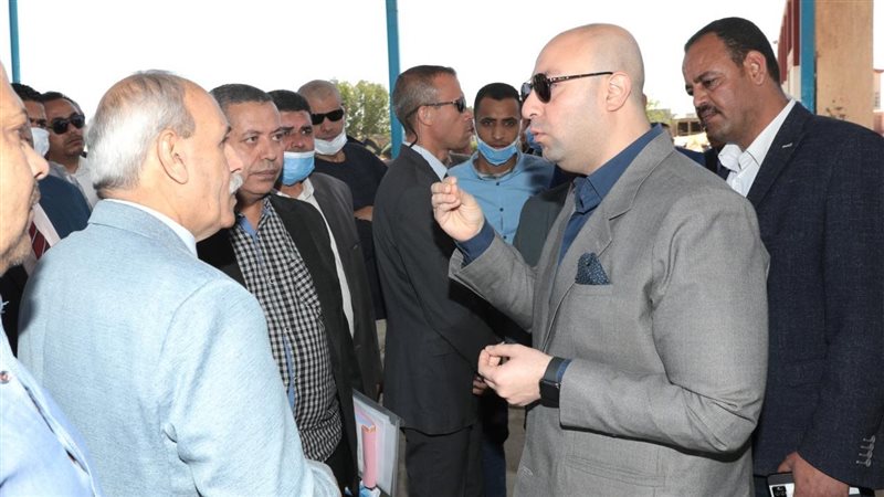 محافظ بني سويف بصوامع