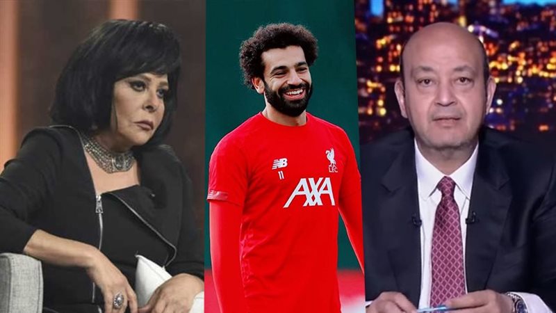 عمرو أديب وصلاح وإسعاد