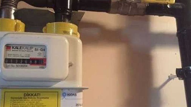 عداد الغاز صورة أرشيفية