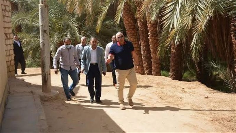جولة لمحافظ الوادى