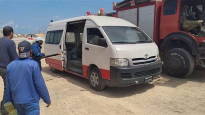 تطهير وتعقيم أبراج مراقبة مطاري مطروح ومديرية الطب البيطري | صور