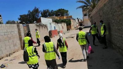 مؤسسة حياة تستهدف 200 أسرة جديدة وتقدم أدوات التعقيم لها بشمال سيناء