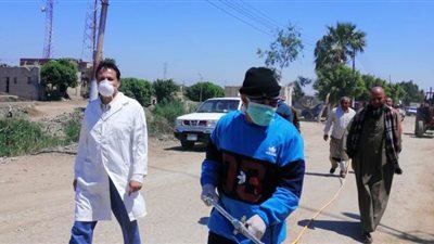تعقيم 3 آلاف و135 منشأة بالفيوم ضمن مبادرة 