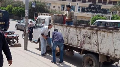 لتحديه كورونا.. لحظة تشميع النادى الثقافي بالشرقية | صور
