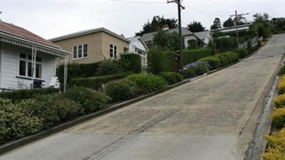 نيوزيلندا تستعيد لقب امتلاك أكثر الشوارع انحدارا في العالم