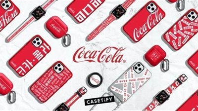 ملحقات بشعار كوكاكولا لأجهزة أبل من Casetify