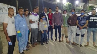 حملة رش وتعقيم خلال الحظر بمختلف مناطق نجع حمادي | صور