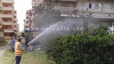 تطهير طرق وشوارع جمصة استجابة لشكاوى المواطنين في الدقهلية | صور